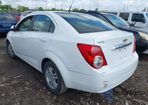 2012 Chevrolet Sonic 2Lt from USA, damaged, VIN 1G1JC5SH7C4174696